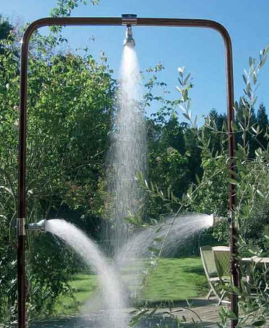 douche extérieure